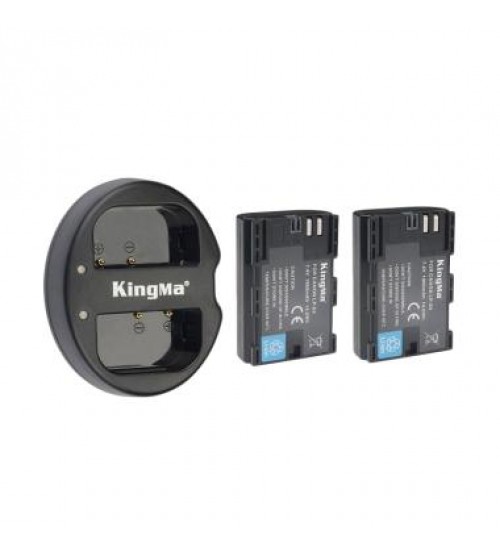 Kingma Dual Battery Charger For LP-E6